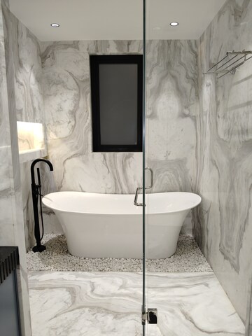 Bathroom in 4 BHK Apartment at Hauz Khas – for Sale