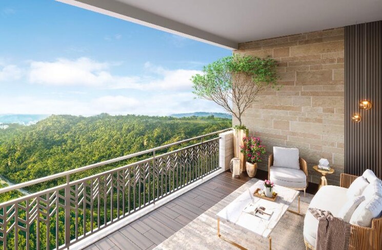 Balcony, eka-elitas 4 Bedroom 1700 Sq.Ft. Apartment In Kothrud Pune 8045873