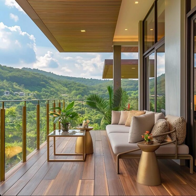 Balcony, eka-elitas 4 Bedroom 1700 Sq.Ft. Apartment In Kothrud Pune 8045873