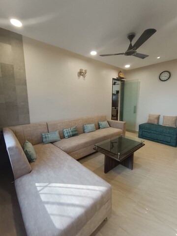 Living Room in 2 BHK Apartment at Juhu – for Rent