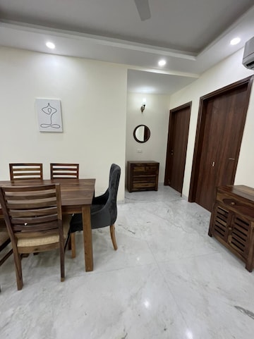 Living Room in 3 BHK Builder Floor at Ansal Sushant Lok I, Sector 43 – for Rent