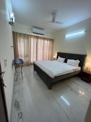 Kitchen in 3 BHK Builder Floor at Ansal Sushant Lok I, Sector 43 – for Rent