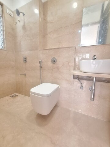 Bathroom in 3 BHK Apartment at Chandak Stella, Goregaon West – for Rent