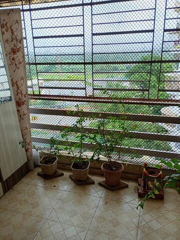 Balcony in 1 BHK Apartment at Om Shree Sai Woodside Meadows, Kalyan West – for Sale