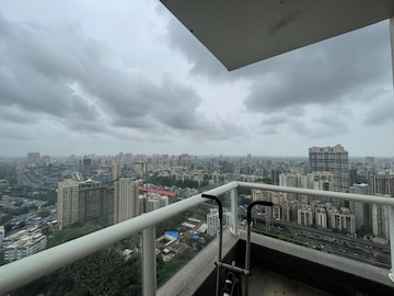Balcony in 2 BHK Apartment at Omkar Alta Monte, Malad East – for Rent