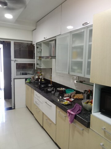 Kitchen in 2 BHK Apartment at DB Orchid Woods, Goregaon East – for Rent