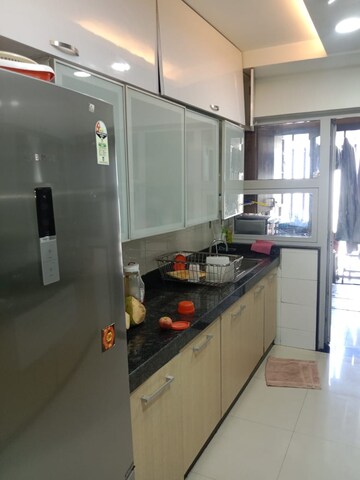 Kitchen in 2 BHK Apartment at DB Orchid Woods, Goregaon East – for Rent