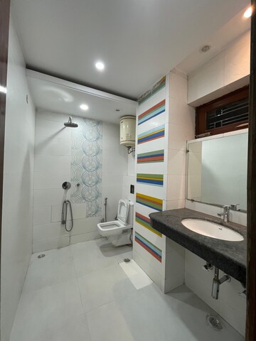 Bathroom in 3 BHK Apartment at Ansal Sushant Estate, Sector 52 – for Rent
