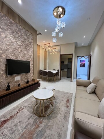 Living Room in 2 BHK Apartment at Kalpana CD Height, Nalasopara East – for Rent