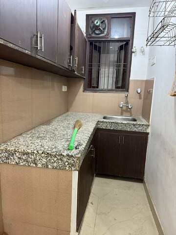 Kitchen in 2 BHK Builder Floor at Saket – for Rent