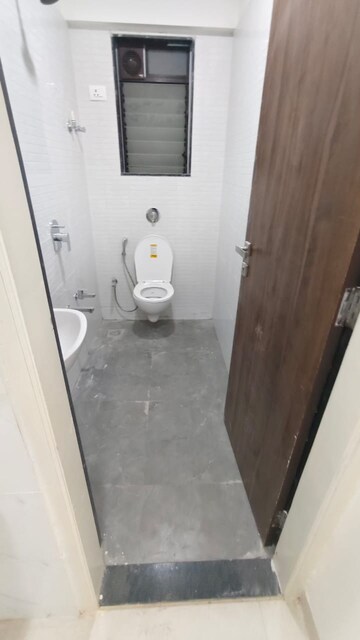 Bathroom in 1 BHK Apartment at Nilesh Apartment Naupada, Naupada – for Rent