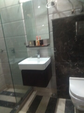 Bathroom in 4 BHK Builder Floor at New Friends Colony – for Rent