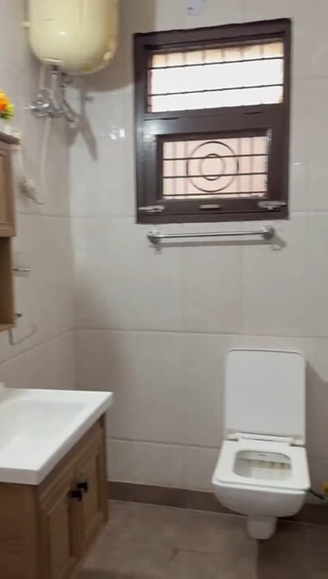 Bathroom in 4 BHK Builder Floor at Sector 43 – for Rent
