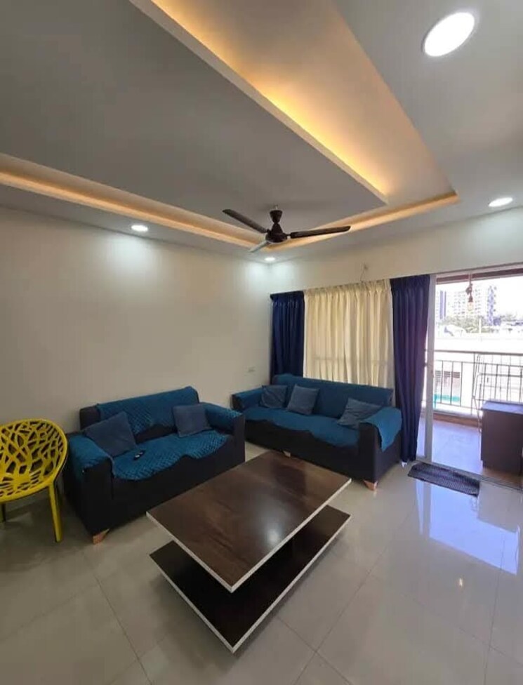 Living Room, goel-ganga-constella 2 Bedroom 1220 Sq.Ft. Apartment In Kharadi Pune 8046530