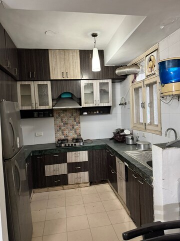 Kitchen in 2 BHK Apartment at Omaxe Heights, Sector 86 – for Rent
