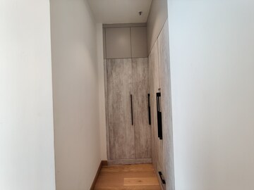 Building Lobby in 1 BHK Apartment at Bhartiya Leela Residences, Thanisandra Main Road – for Rent