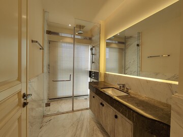 Kitchen in 1 BHK Apartment at Bhartiya Leela Residences, Thanisandra Main Road – for Rent