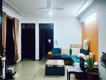Living Room in 3 BHK Builder Floor at Paryavaran Complex – for Rent