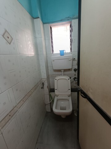 Bathroom in 1 BHK Apartment at Akash Ganga CHS Nerul, Nerul – for Rent