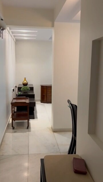 Living Room in 2 BHK Apartment at Oyster Shell, Juhu – for Rent
