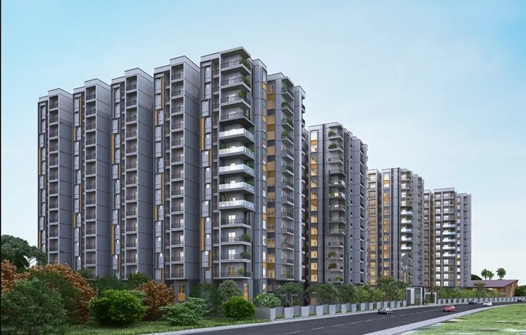 Exterior View, ds-max-sky-sanman 3 Bedroom 1353 Sq.Ft. Apartment In Bannerghatta Road Bangalore 8046824