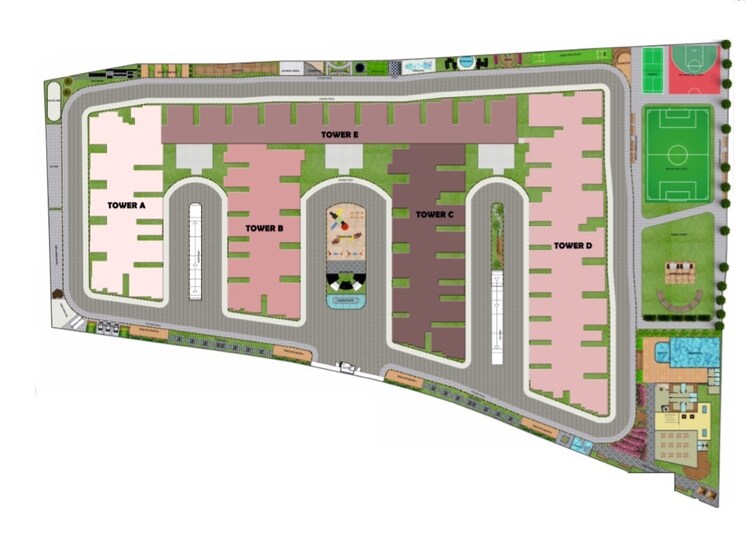 Exterior View, ds-max-sky-sanman 3 Bedroom 1353 Sq.Ft. Apartment In Bannerghatta Road Bangalore 8046824