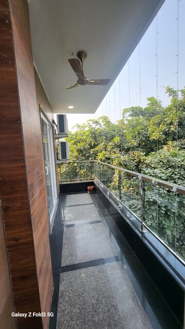 Balcony in 3 BHK Builder Floor at Ansal Sushant Lok I, Sector 43 – for Sale