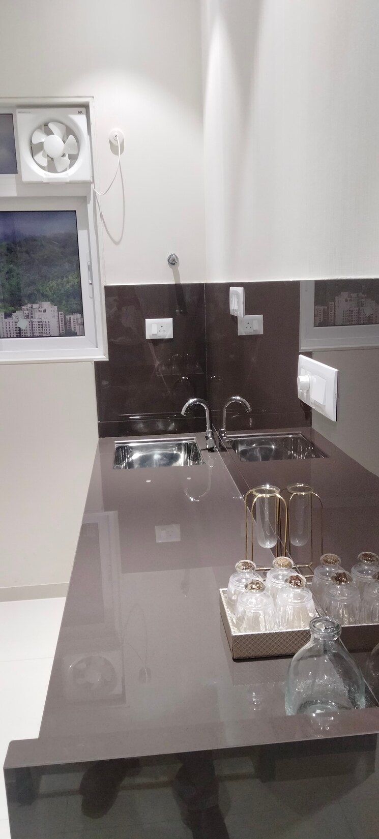 Kitchen, ashar-pulse 2.5 Bedroom 882 Sq.Ft. Apartment In Majiwada Thane 8047054