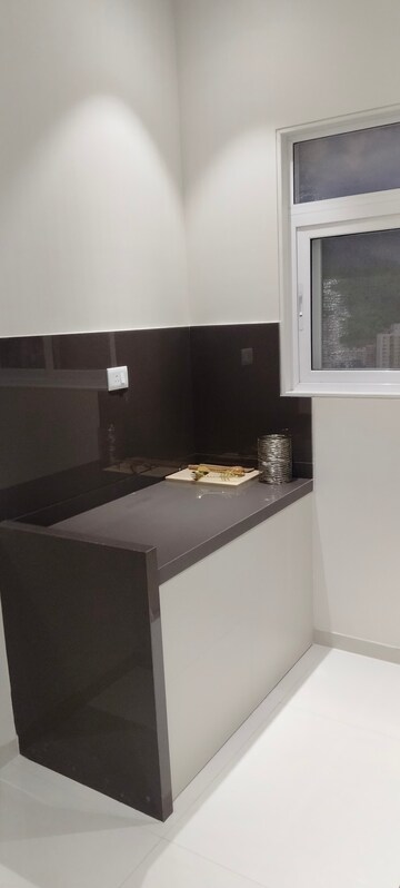 Kitchen in 2.5 BHK Apartment at Ashar Pulse, Majiwada – for Sale