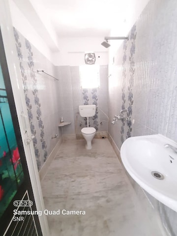Bathroom in 2 BHK Apartment at New Town Tower, New Town Action Area 1 – for Rent