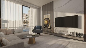 Living Room in 3 BHK Builder Floor at Sector 92 – for Sale