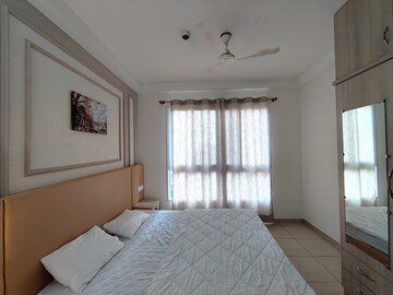 Bedroom in 2.5 BHK Apartment at Bhartiya Nikoo Homes, Thanisandra Main Road – for Rent