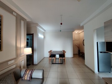 Kitchen in 2.5 BHK Apartment at Bhartiya Nikoo Homes, Thanisandra Main Road – for Rent
