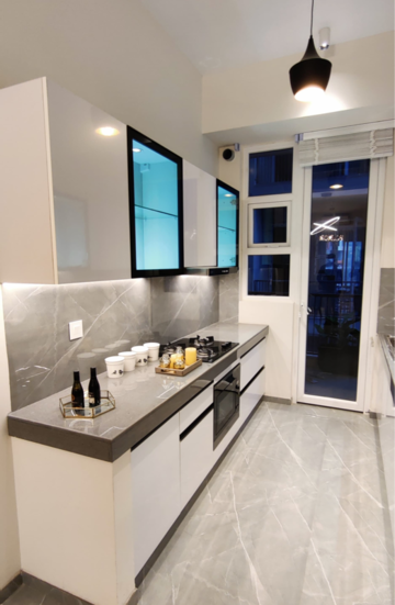 Kitchen in 3.5 BHK Apartment at M3M Antalya Hills, Sector 79 – for Sale