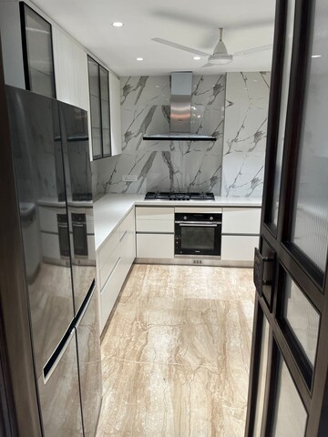 Kitchen in 4 BHK Builder Floor at Safdarjang Enclave – for Rent