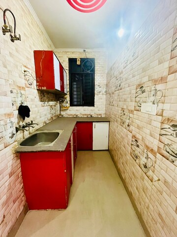Kitchen in 2 BHK Builder Floor at Dwarka Mor – for Rent