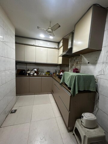 Kitchen in 2 BHK Builder Floor at Safdarjang Enclave – for Rent