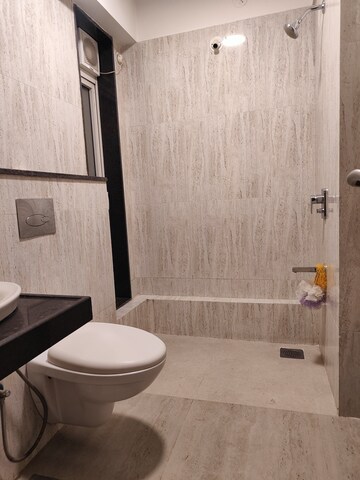 Attached Bathroom in 2 BHK Apartment at Sheth Avalon, Laxmi Nagar – for Rent
