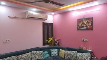 Living Room in 3 BHK Builder Floor at Dwarka Mor – for Rent