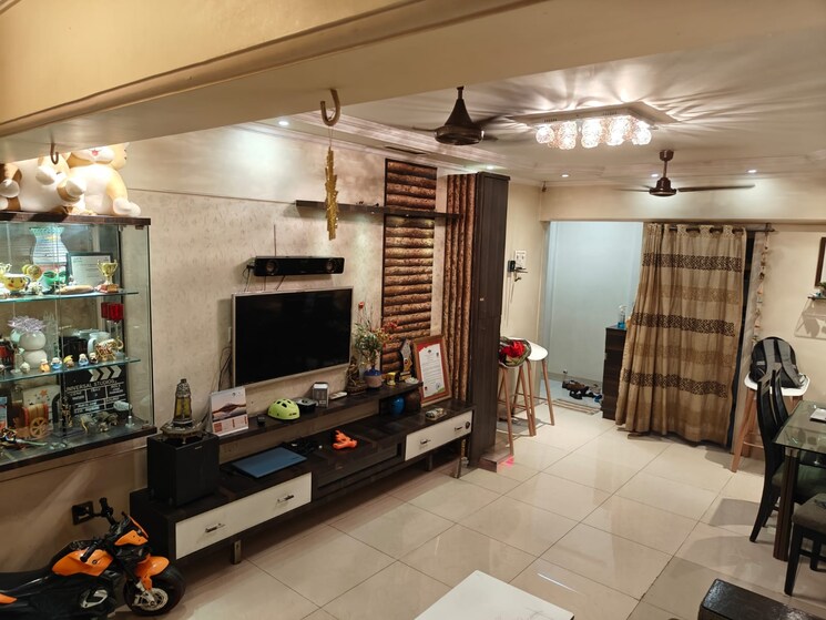 Living Room, lok-upvan-apartment-phase-2 2 Bedroom 750 Sq.Ft. Apartment In Vasant Vihar Thane 8047311