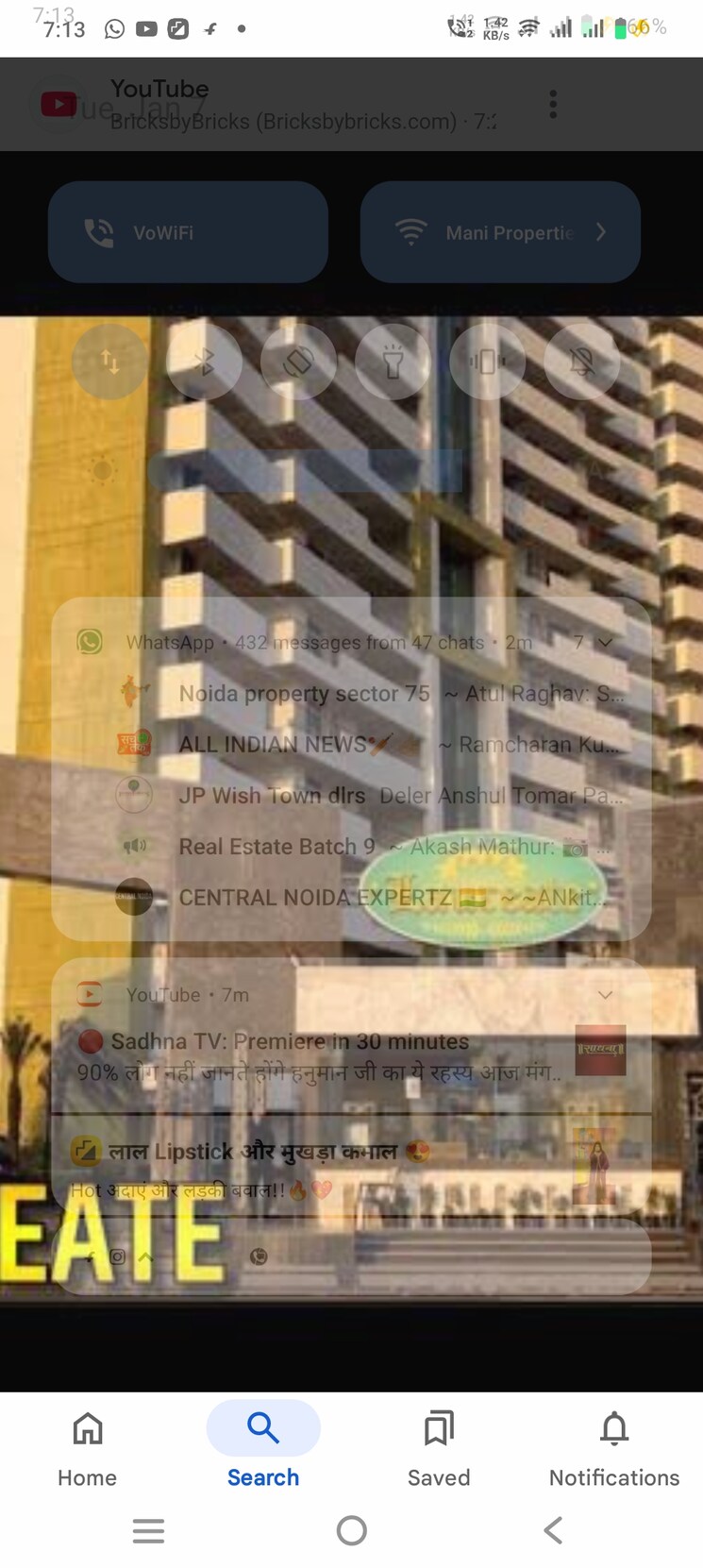 Exterior View, parx-laureate 3 Bedroom 3205 Sq.Ft. Apartment In Sector 108 Noida 8047317