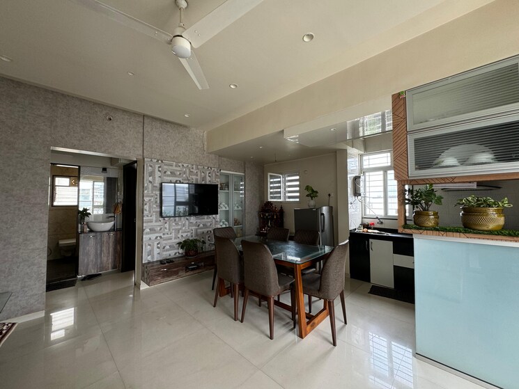 Living Room, mohan-lexuz 2 Bedroom 800 Sq.Ft. Apartment In Baner Pune 8047319