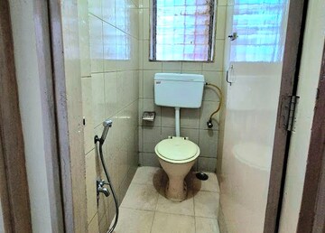 Bathroom in 1 BHK Apartment at Happy Valley, Manpada – for Rent