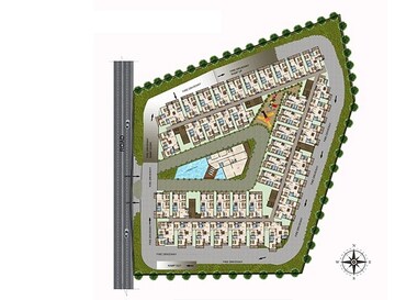 Master Plan in 2 BHK Apartment at DS MAX Samyak, Mysore Road – for Sale