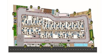 3 BHK Apartment – Exterior View View at DS Max Sky Blossom, Begur - for Sale
