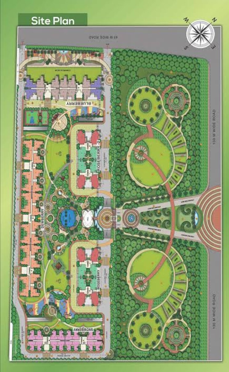 Master Plan, saviour-green-arch 3.5 Bedroom 1695 Sq.Ft. Apartment In Tech Zone 4 Greater Noida Greater Noida 8047488