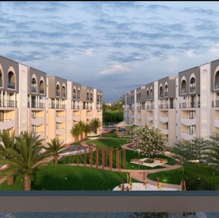 Exterior View, nimbus-the-palm-village 3 Bedroom 2175 Sq.Ft. Builder Floor In Sector 22a Yamuna Expressway Greater Noida 8047487