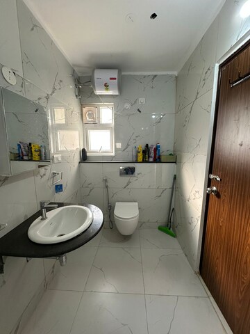 Bathroom in 2.5 BHK Apartment at Aparna Serene Park, Kondapur – for Rent