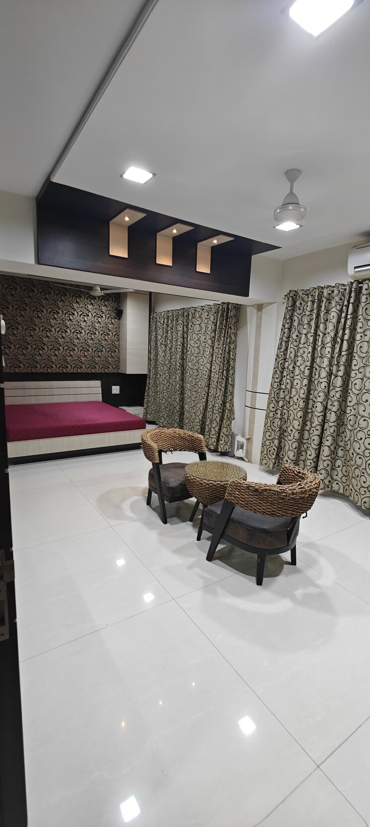 Living Room, meridian-apartment 4 Bedroom 2800 Sq.Ft. Apartment In Nerul Sector 6 Navi Mumbai 8047507