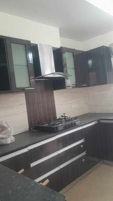 Kitchen in 3 BHK Builder Floor at Unitech South City II, Sector 50 – for Rent